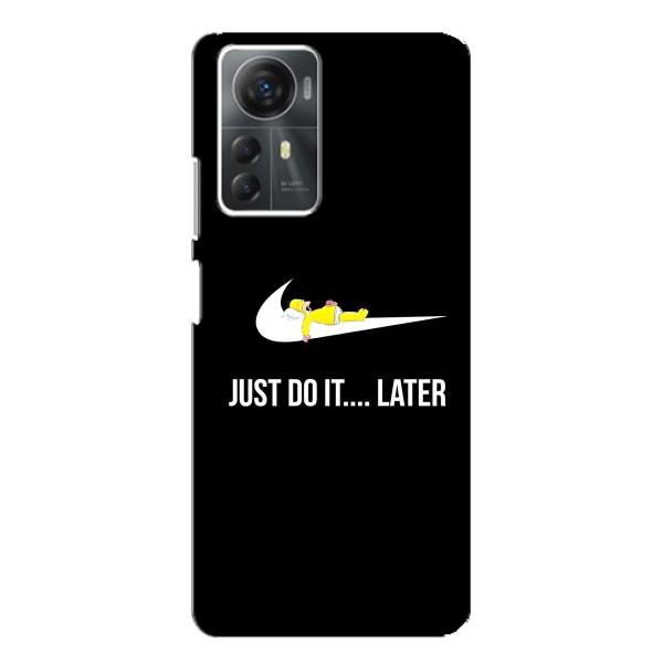 Чохол з логтипом Найк на ZTE Blade A72s – Nike just do it
