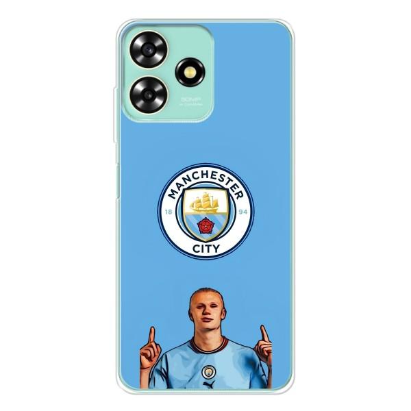 Чехлы с футболистом Ерлинг Холанд для ZTE Blade A73 (AlphaPrint) – Холанд Манчестер Сити