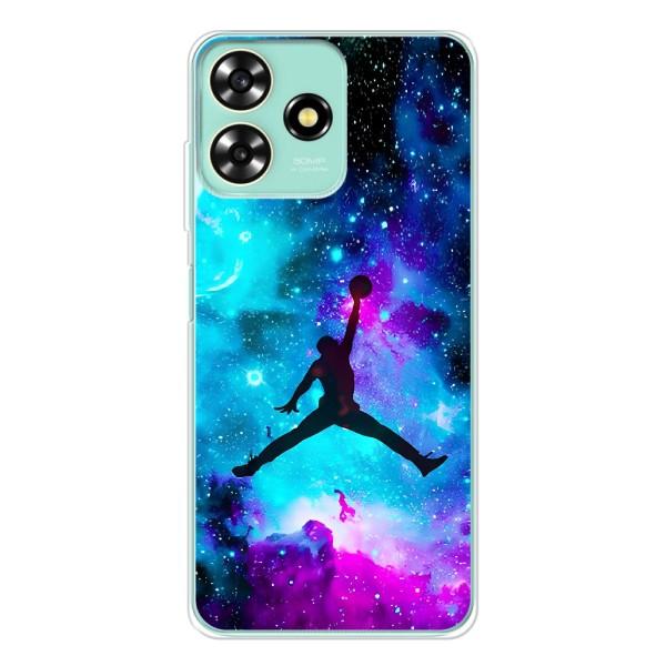 Чехлы для ZTE Blade A73 - с картинкой JORDAN (AlphaPrint) – Яркий Джордан
