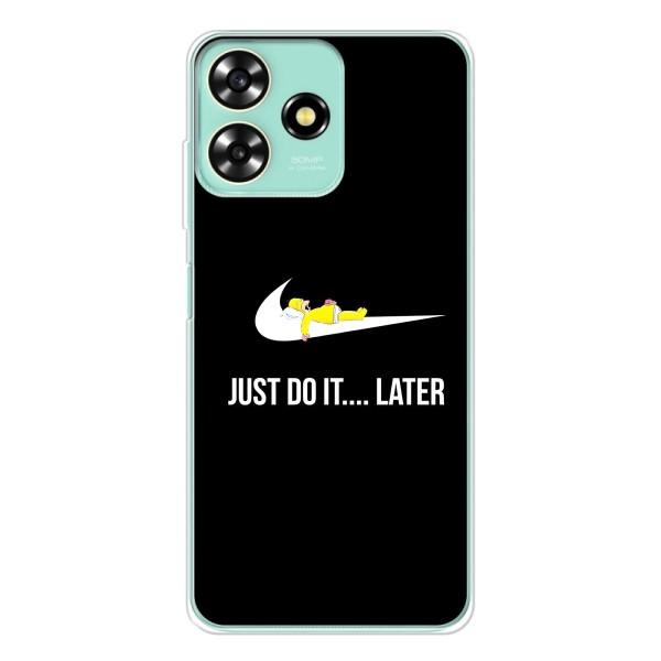 Чехол с логотипом Найк на ZTE Blade A73 – Nike just do it