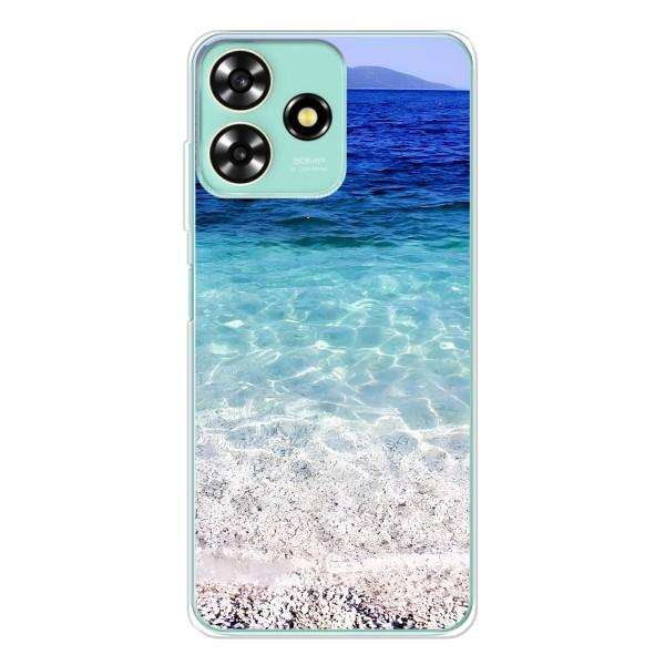 Силіконовий чохол з КАРТИНКАМИ літо для ZTE Blade A73 (AlphaPrint) – Море