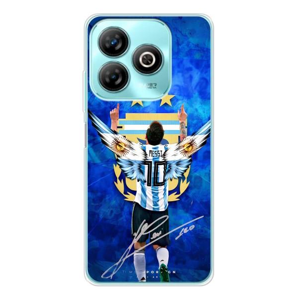 Чехлы для ZTE Blade A75 (Leo чемпион) (AlphaPrint) – Месси сборная