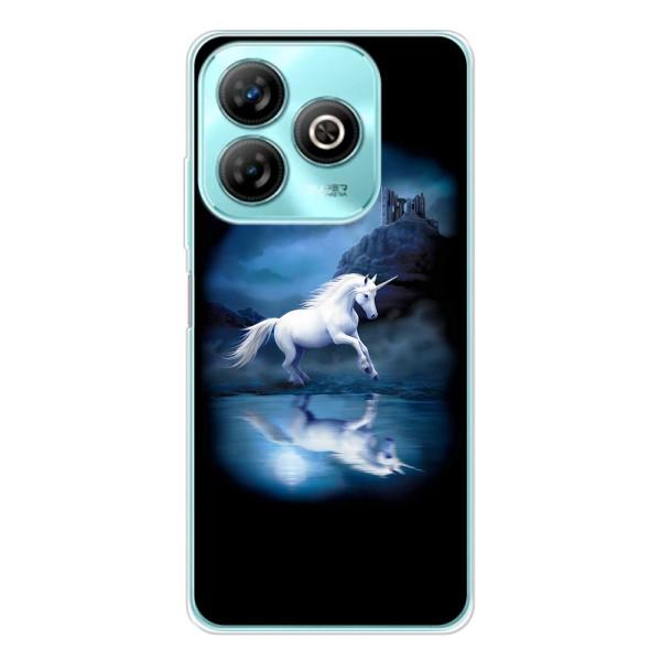 Чехол для Блейд А75 - (Единорожки - Новинки) (AlphaPrint) – Единорог