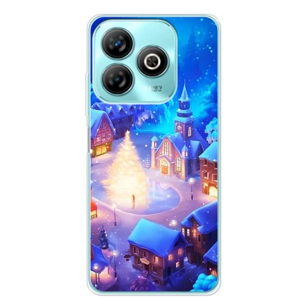 Різдвяні Чохли для ZTE Blade A75 (VPrint) – Різдвяне місто