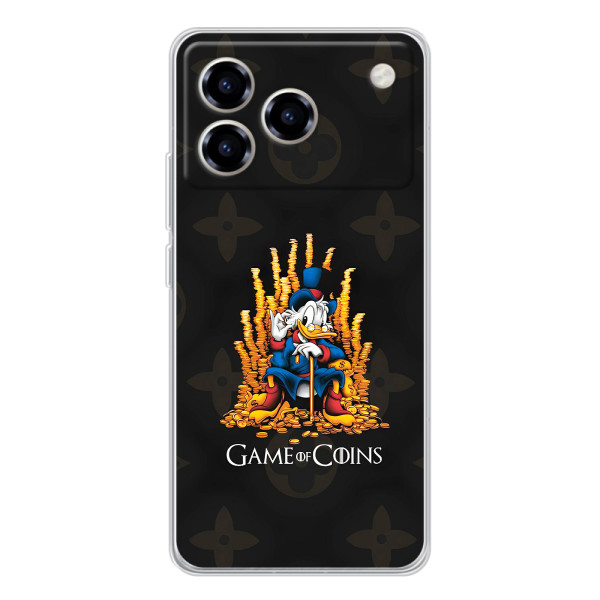 Чехлы для ZTE Blade A76 - Скрудж МакДак Louis Vuitton (PREMIUMPrint) – Король денег