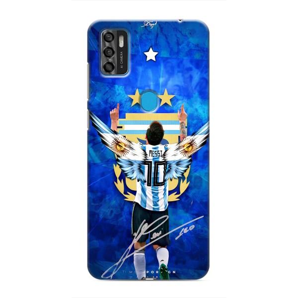 Чохли для ZTE Blade A7s 2020 (Leo чемпіон) (AlphaPrint) – Мессі збірна