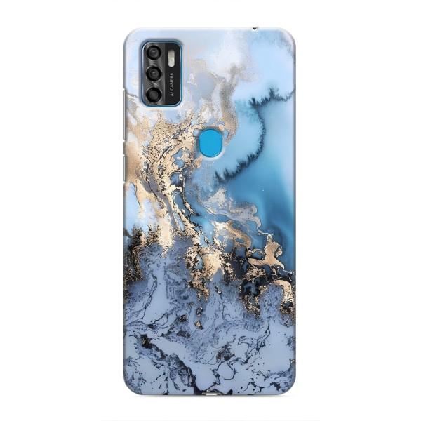 Мраморный чехол на ZTE Blade A7s 2020 (VPrint) – Нежный мрамор