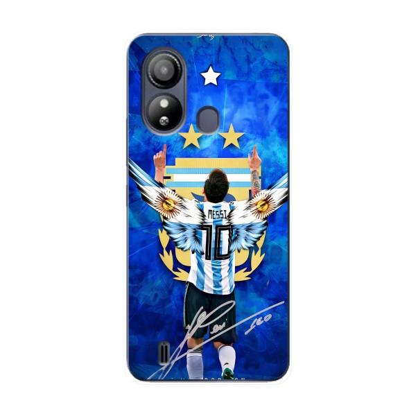 Чехлы для ZTE Blade L220 (Leo чемпион) (AlphaPrint) – Месси сборная