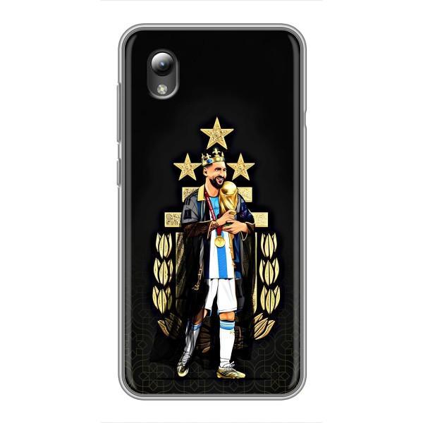 Чехлы для ZTE Blade L8 (Leo чемпион) (AlphaPrint) – Месси Король