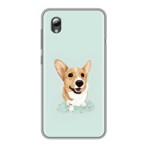 Чехлы с собаками для ZTE Blade L8 (VPrint) – Корги