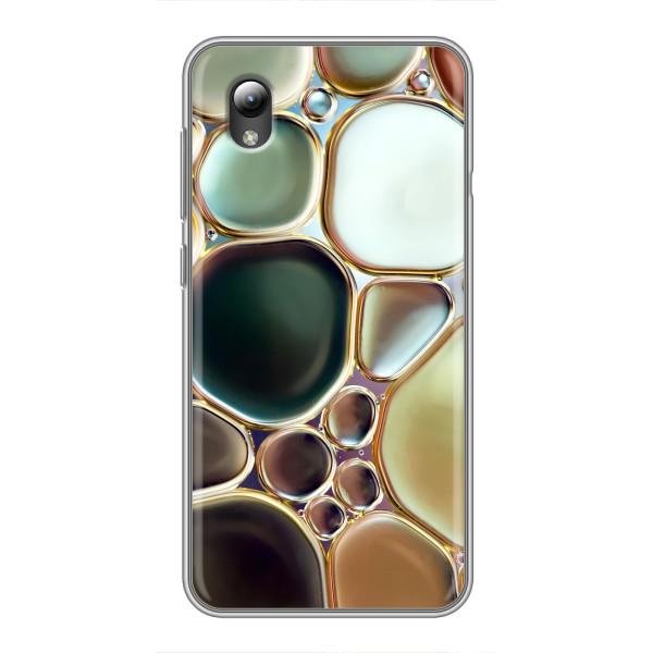 Мраморный чехол на ZTE Blade L8 (VPrint) – Радужный Мрамор