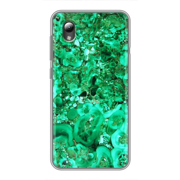 Мраморный чехол на ZTE Blade L8 (VPrint) – Салатный Мрамор