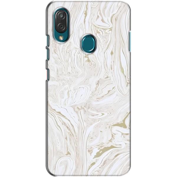 Мраморний чехол на ZTE Blade V10 Vita (VPrint) – Білий мрамор