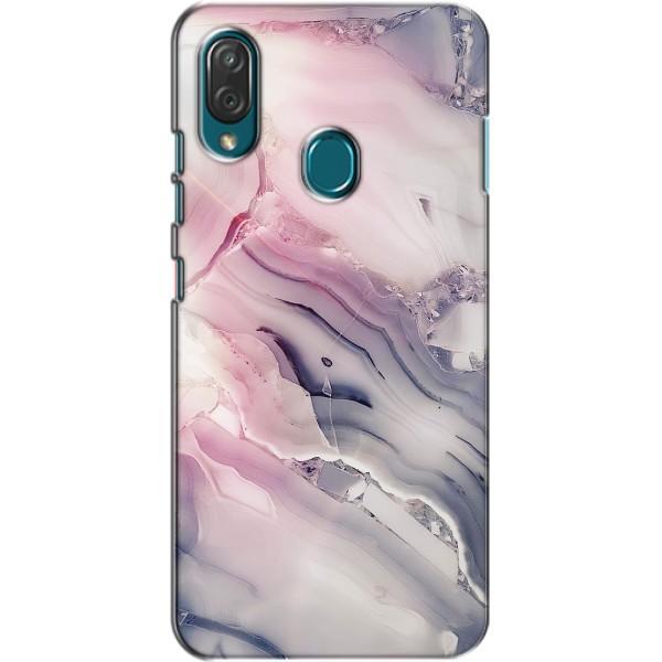 Мраморний чехол на ZTE Blade V10 Vita (VPrint) – Пурпурний Мрамор