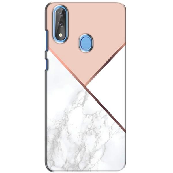Мраморный чехол на ZTE Blade V10 (VPrint) – Тройной мрамор