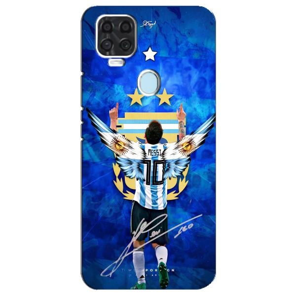 Чехлы для ZTE Blade V2020 (Leo чемпион) (AlphaPrint) – Месси сборная