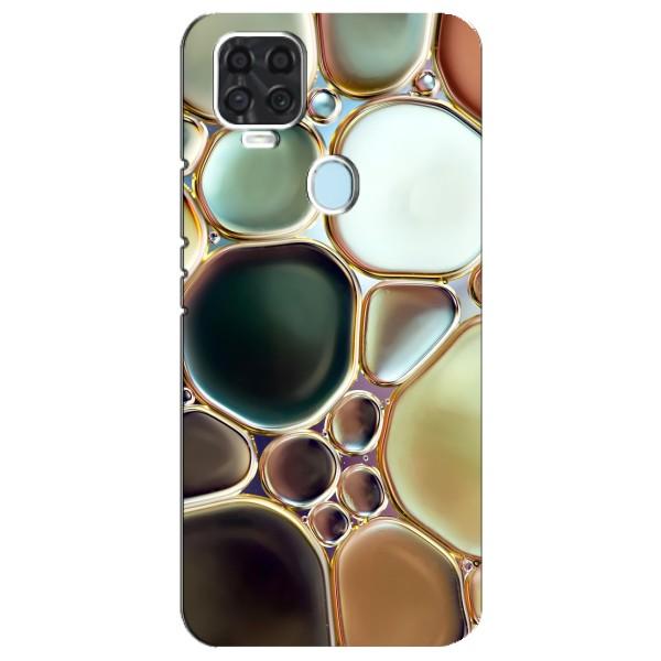 Мраморний чехол на ZTE Blade V2020 (VPrint) – Радужний Мрамор