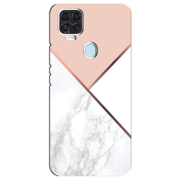 Мраморний чехол на ZTE Blade V2020 (VPrint) – Тройний мрамор