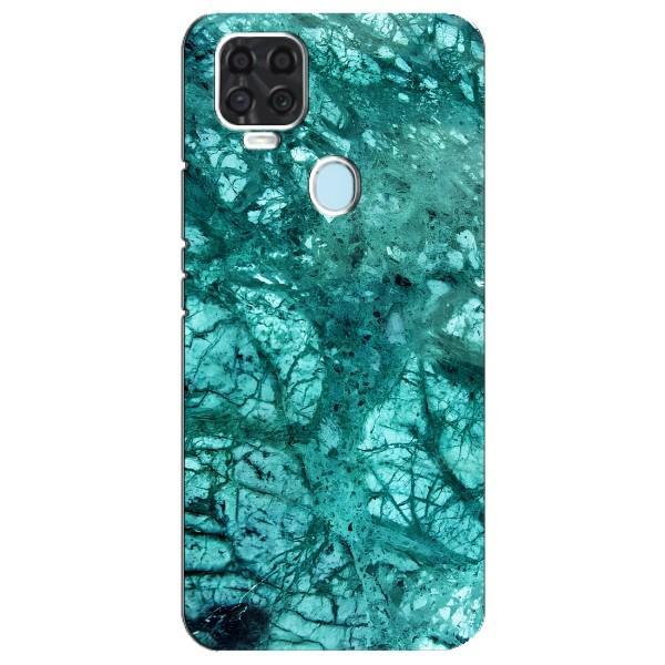 Мраморний чехол на ZTE Blade V2020 (VPrint) – Зелений мрамор