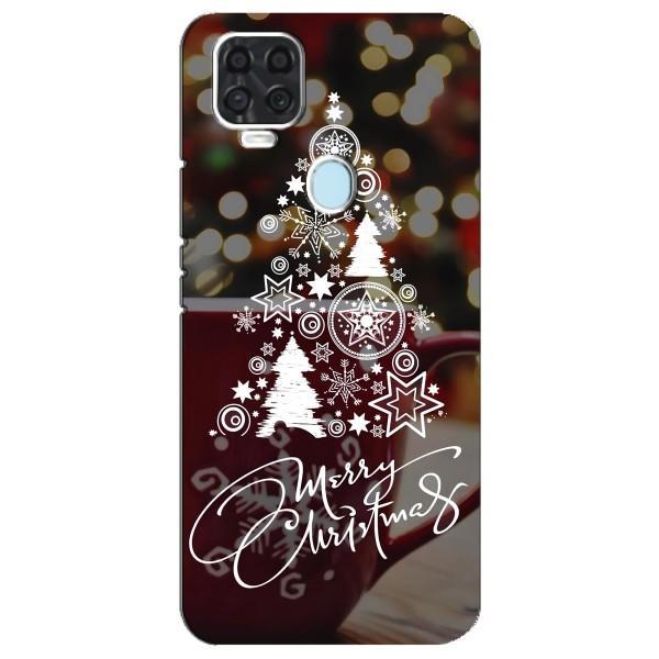 Різдвяні Чохли для ZTE Blade V2020 (VPrint) – Ялинка яскрава