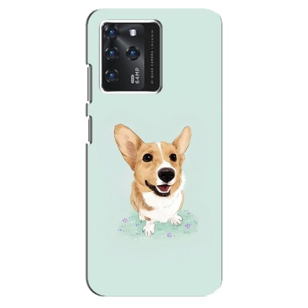 Чехлы с собаками для ZTE Blade V30 (VPrint) – Корги