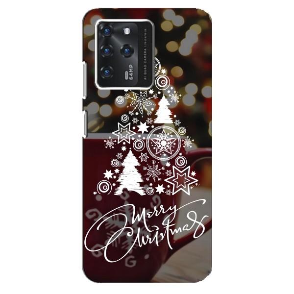 Різдвяні Чохли для ZTE Blade V30 (VPrint) – Ялинка яскрава