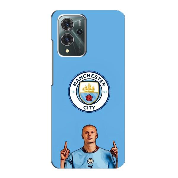 Чехлы с футболистом Ерлинг Холанд для ZTE Blade V40 Pro (AlphaPrint) – Холанд Манчестер Сити