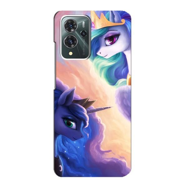 Чехол для ЗТЕ Блейд В40 Про - (Единорожки - Новинки) (AlphaPrint) – Единорожки