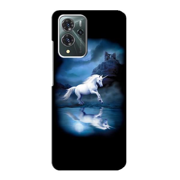 Чехол для ЗТЕ Блейд В40 Про - (Единорожки - Новинки) (AlphaPrint) – Единорог