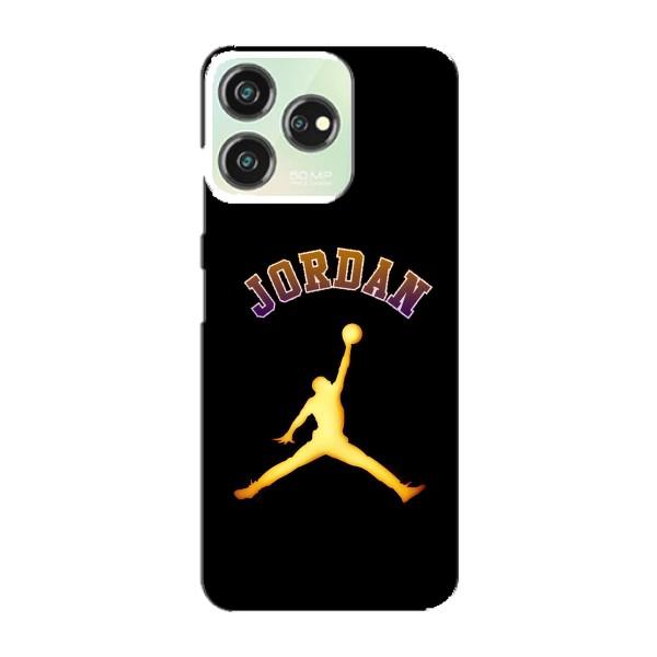 Чехлы для ZTE Blade V50 Design - с картинкой JORDAN (AlphaPrint) – Jordan Gold