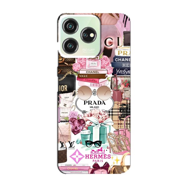 Чехол (Dior, Prada, YSL, Chanel) для ZTE Blade V50 Design – Бренды