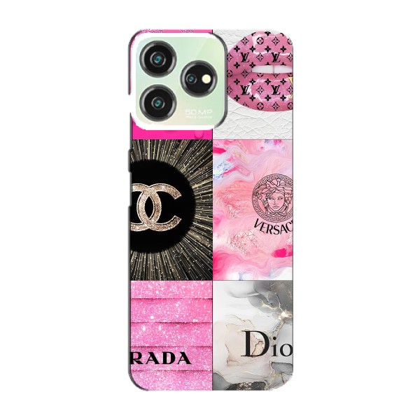 Чехол (Dior, Prada, YSL, Chanel) для ZTE Blade V50 Design – Модница