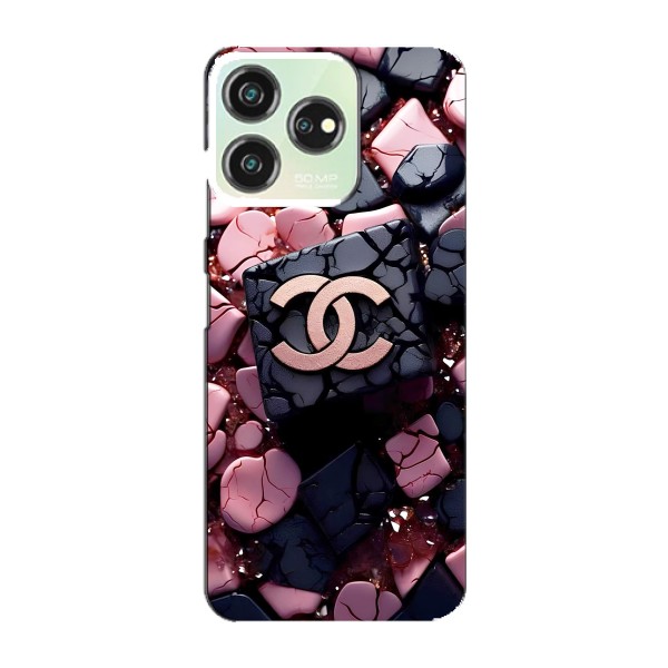 Чехол (Dior, Prada, YSL, Chanel) для ZTE Blade V50 Design – Шанель