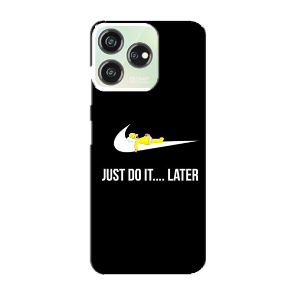 Чехол с логотипом Найк на ZTE Blade V50 Design – Nike just do it