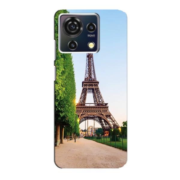 Чехол Эйфелева Башня для ZTE Blade V50 Vita - (AlphaPrint) – Дорога в Париж
