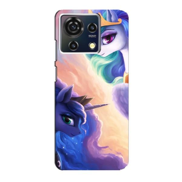Чехол для ЗТЕ Блейд В50 Вита - (Единорожки - Новинки) (AlphaPrint) – Единорожки