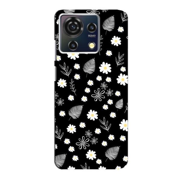 Чехлы с тематикой "ЦВЕТЫ" на ZTE Blade V50 Vita – цветение на чорном