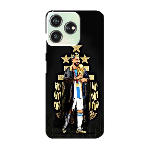 Чехлы для ZTE Blade V50 (Leo чемпион) (AlphaPrint) – Месси Король