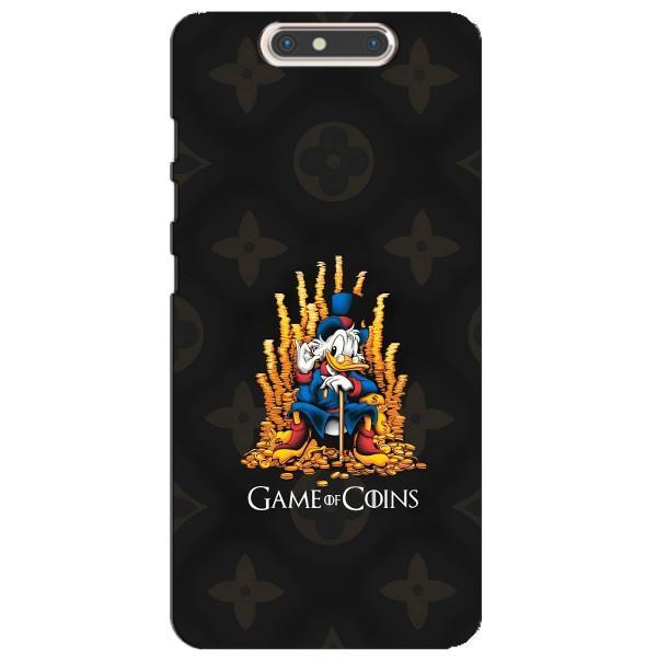 Чехли для ZTE Blade V8 - Скрудж МакДак Louis Vuitton (PREMIUMPrint) – Король грошей