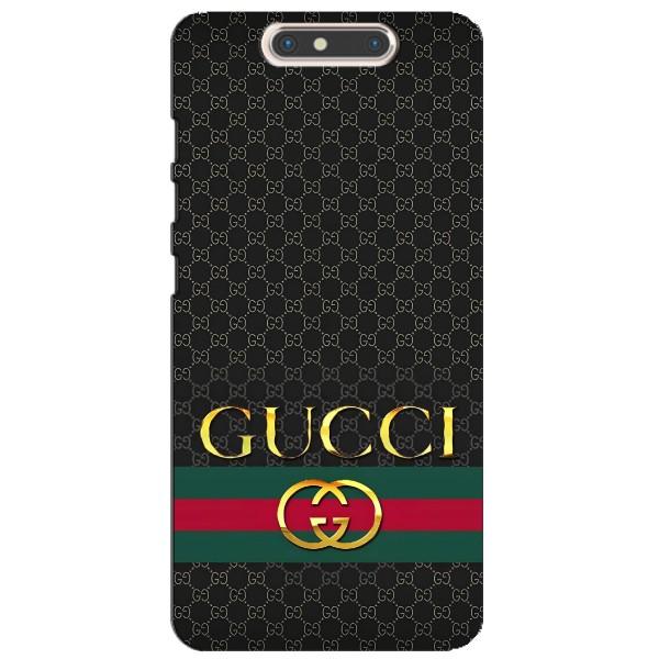 Чехлы ГУЧЧИ для ЗТЕ Блейд В8 (AlphaPrint) – Gucci оригинал