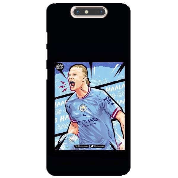 Чехлы с футболистом Ерлинг Холанд для ZTE Blade V8 (AlphaPrint) – гол Эрлинг Холланд