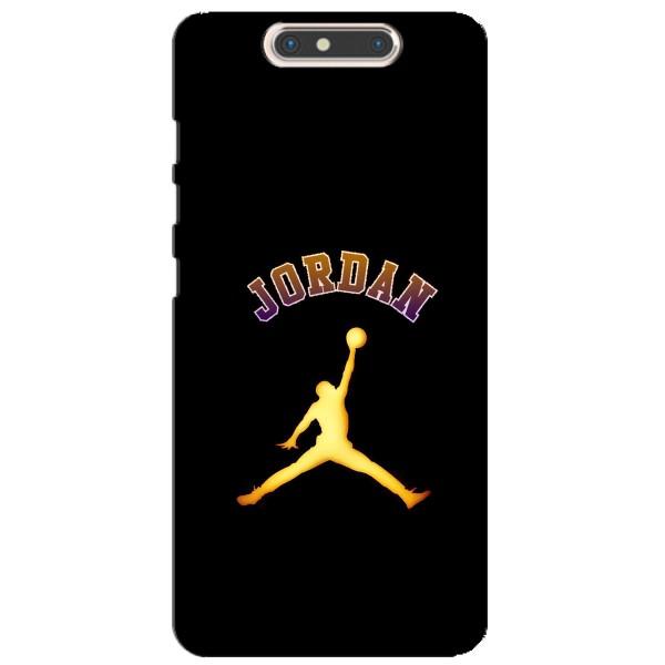 Чехлы для ZTE Blade V8 - с картинкой JORDAN (AlphaPrint) – Jordan Gold