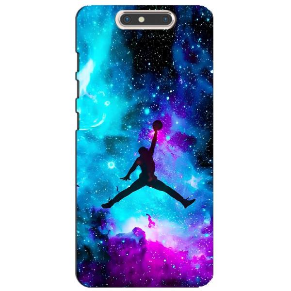 Чехлы для ZTE Blade V8 - с картинкой JORDAN (AlphaPrint) – Яркий Джордан