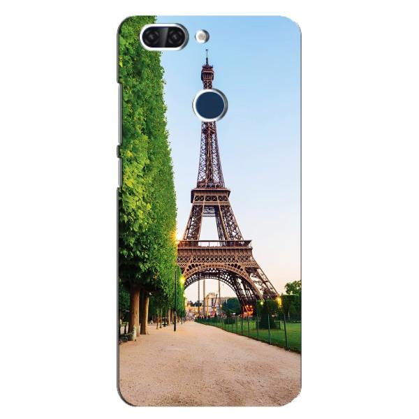 Чехол Эйфелева Башня для ZTE Blade V9 - (AlphaPrint) – Дорога в Париж