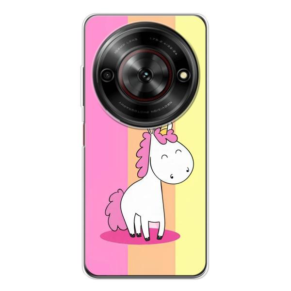 Чехол Unicorn на ZTE Nubia Focus 5G – Радужный Единорог