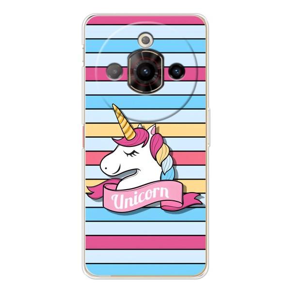 Чехол для Нубиа Фокус Про - (Единорожки - Новинки) (AlphaPrint) – Unicorn