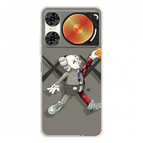 Чехлы для ZTE Nubia Music 2 - Bearbrick Louis Vuitton (PREMIUMPrint) – Беарбрик Джордан