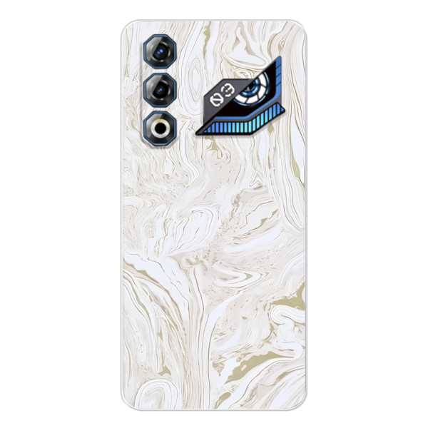 Чехлы с тематикой "Мрамор" на ЗТЕ Нюбиа Нeo 3 ГТ – белый мрамор