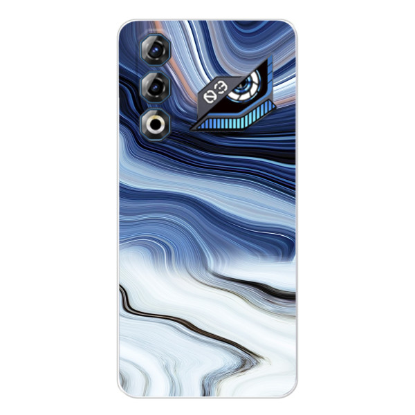 Чехлы с тематикой "Мрамор" на ЗТЕ Нюбиа Нeo 3 ГТ – Светлый мрамор
