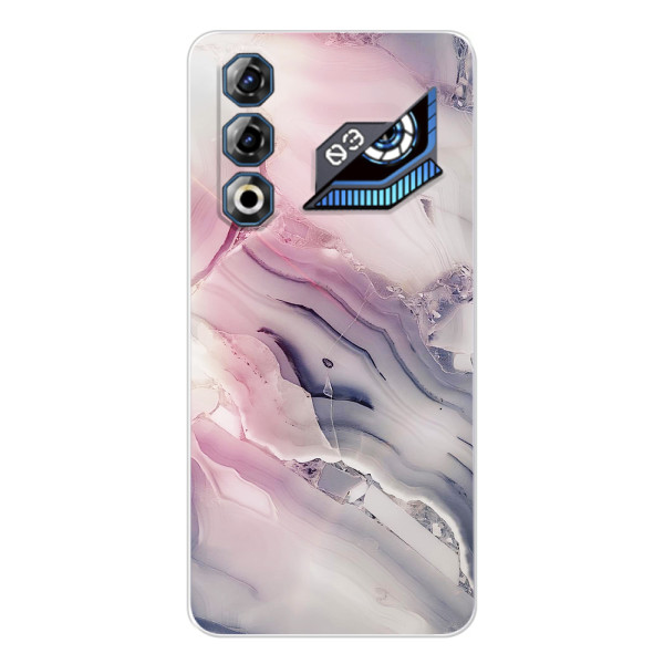 Мраморний чехол на ZTE Nubia Neo 3 GT (VPrint) – Пурпурний Мрамор